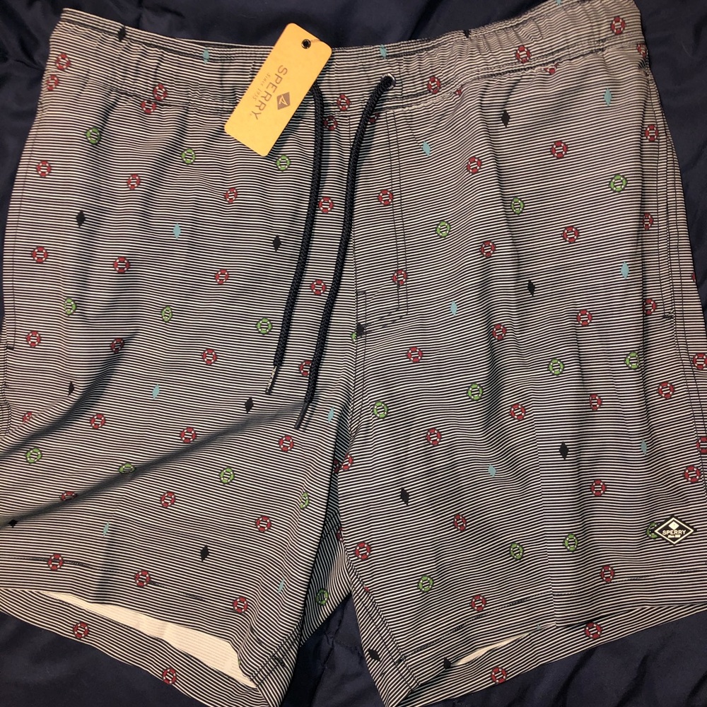 NWT! Sperry Swimshorts XL